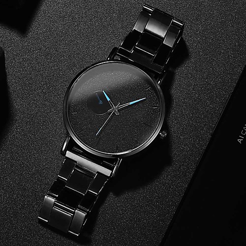 Men's Steel Band Watches Quartz Modern Style Stainless Steel Black / Silver 30 m New Design Casual Watch Analog Casual - Red Blue Silver One Year Battery Life
Men's Steel Band Watches Quartz Modern Style Stainless Steel Black / Silver 30 m New Design Casual Watch Analog Casual - Red Blue Silver One Year Battery Life