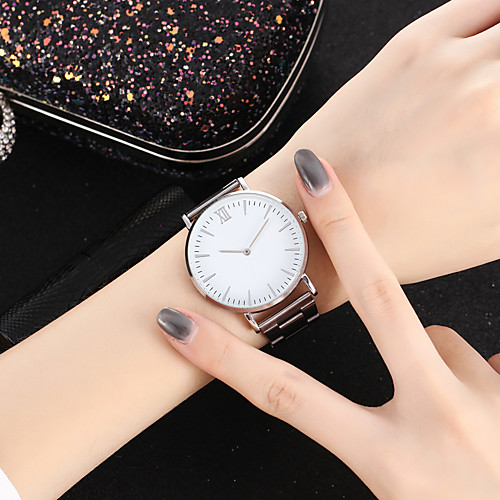 Women's Quartz Watches Fashion Black Silver Alloy Chinese Quartz GoldenWhite White Black Adorable 1 pc Analog One Year Battery Life
Women's Quartz Watches Fashion Black Silver Alloy Chinese Quartz GoldenWhite White Black Adorable 1 pc Analog One Year Battery Life