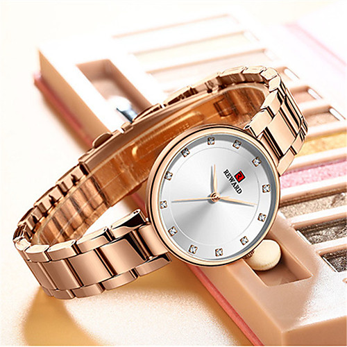 Women's Steel Band Watches Luxury Fashion Stainless Steel Japanese Quartz Green Blue White Water Resistant / Waterproof 30 m 1 pc Analog One Year Battery Life
Women's Steel Band Watches Luxury Fashion Stainless Steel Japanese Quartz Green Blue White Water Resistant / Waterproof 30 m 1 pc Analog One Year Battery Life