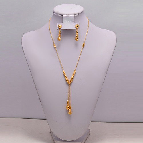 Women's Jewelry Set Classic Tassel Trendy Ethnic Fashion Gold Plated Earrings Jewelry Gold For Christmas Wedding Gift Street Festival 1 set
Women's Jewelry Set Classic Tassel Trendy Ethnic Fashion Gold Plated Earrings Jewelry Gold For Christmas Wedding Gift Street Festival 1 set