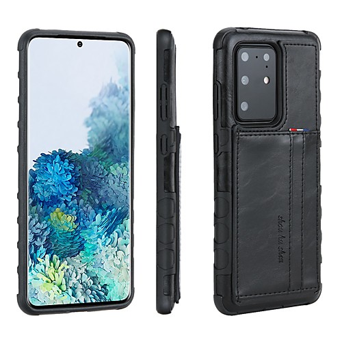 Case For Samsung Galaxy S20 Plus / S20 Ultra / S20 Card Holder / Shockproof Back Cover Solid Colored PU Leather / TPU
Case For Samsung Galaxy S20 Plus / S20 Ultra / S20 Card Holder / Shockproof Back Cover Solid Colored PU Leather / TPU