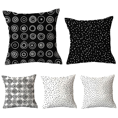 5 pcs Polyester Pillow Cover, Geometric Geometic Vintage Pastoral Square Traditional Classic
5 pcs Polyester Pillow Cover, Geometric Geometic Vintage Pastoral Square Traditional Classic
