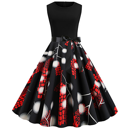 Women's Sheath Dress - Sleeveless Floral Print Color Block Patchwork Print Sexy Daily Going out Black S M L XL XXL
Women's Sheath Dress - Sleeveless Floral Print Color Block Patchwork Print Sexy Daily Going out Black S M L XL XXL