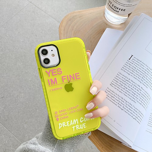 Case For Apple iPhone 11 / iPhone 11 Pro / iPhone 11 Pro Max Shockproof Back Cover Word / Phrase TPU
Case For Apple iPhone 11 / iPhone 11 Pro / iPhone 11 Pro Max Shockproof Back Cover Word / Phrase TPU