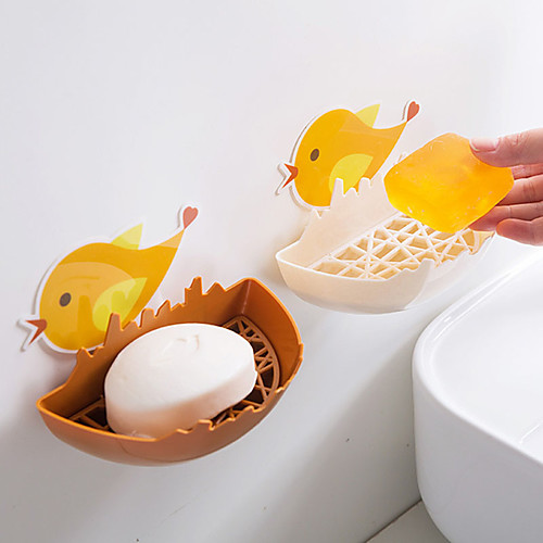 Cute Cartoon Chicken Soap Box Without Punching Drain Soap Box Toilet Wall-mounted Storage Box Soap Box
Cute Cartoon Chicken Soap Box Without Punching Drain Soap Box Toilet Wall-mounted Storage Box Soap Box