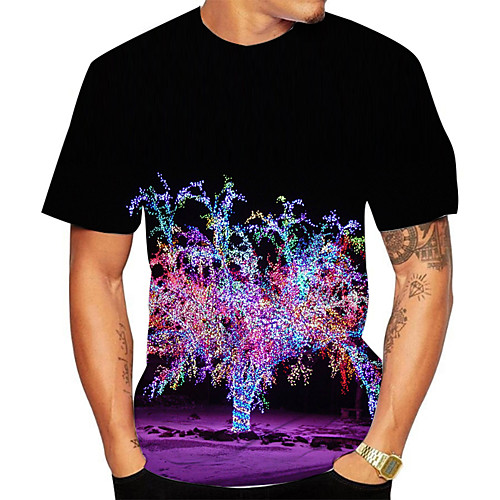 Men's Plus Size 3D Flame Print T-shirt Basic Daily Going out Round Neck Black / Short Sleeve
Men's Plus Size 3D Flame Print T-shirt Basic Daily Going out Round Neck Black / Short Sleeve
