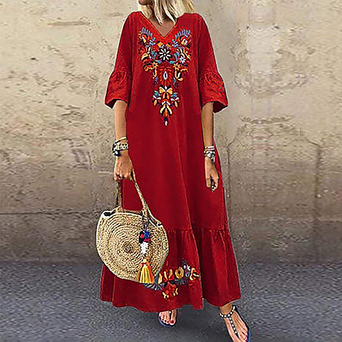 Women's Loose Dress - Short Sleeves Solid Color Daily White Red Navy Blue L XL XXL XXXL XXXXL XXXXXL
Women's Loose Dress - Short Sleeves Solid Color Daily White Red Navy Blue L XL XXL XXXL XXXXL XXXXXL
