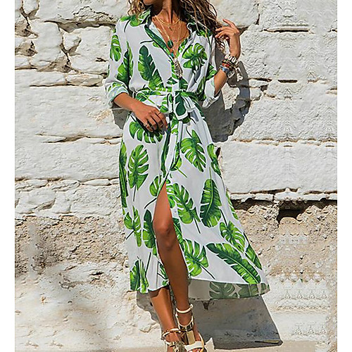 Women's Maxi A Line Dress - Half Sleeve Print V Neck White Purple Yellow Blushing Pink S M L XL XXL / Cotton
Women's Maxi A Line Dress - Half Sleeve Print V Neck White Purple Yellow Blushing Pink S M L XL XXL / Cotton