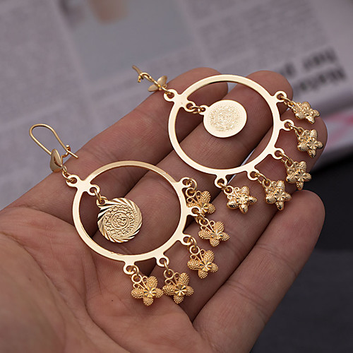 Women's Drop Earrings Hoop Earrings Earrings Classic Holiday Fashion Wedding Luxury Classic Trendy Fashion Cute Gold Plated Earrings Jewelry Gold For Wedding Birthday Gift Formal Festival 1 Pair
Women's Drop Earrings Hoop Earrings Earrings Classic Holiday Fashion Wedding Luxury Classic Trendy Fashion Cute Gold Plated Earrings Jewelry Gold For Wedding Birthday Gift Formal Festival 1 Pair
