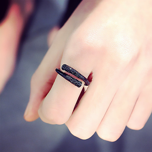 Women's Ring 1pc Gold Silver Black Alloy Elegant Holiday European Festival Jewelry
Women's Ring 1pc Gold Silver Black Alloy Elegant Holiday European Festival Jewelry