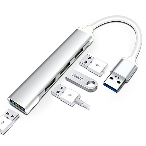 HUB USB-C To USB 3.0 HUB Type C USB Multi Splitter 4 Ports Converter OTG Adapter Cable Metal HUb For Macbook Pro iMac PC Laptop Notebook Accessories
HUB USB-C To USB 3.0 HUB Type C USB Multi Splitter 4 Ports Converter OTG Adapter Cable Metal HUb For Macbook Pro iMac PC Laptop Notebook Accessories