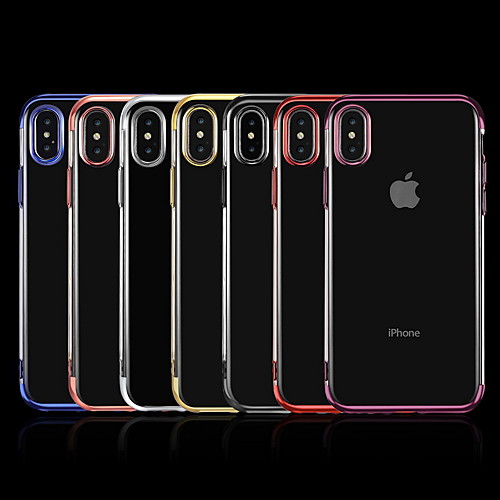 Case For Apple iPhone 7 / 8/7P/8P/X/Xs/Xr/Xs Max/11/11pro/11pro Max Plating Back Cover Transparent TPU
Case For Apple iPhone 7 / 8/7P/8P/X/Xs/Xr/Xs Max/11/11pro/11pro Max Plating Back Cover Transparent TPU