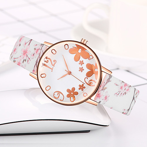 Women's Quartz Watches Flower Fashion Black Red Brown PU Leather Chinese Quartz Light Brown Lace Blushing Pink Red New Design Casual Watch 1 pc Analog One Year Battery Life
Women's Quartz Watches Flower Fashion Black Red Brown PU Leather Chinese Quartz Light Brown Lace Blushing Pink Red New Design Casual Watch 1 pc Analog One Year Battery Life