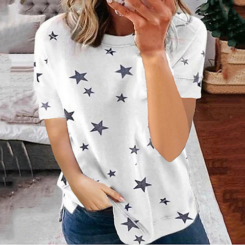 Women's Geometric Print T-shirt Daily Wine / White / Khaki / Green / Royal Blue / Gray
Women's Geometric Print T-shirt Daily Wine / White / Khaki / Green / Royal Blue / Gray