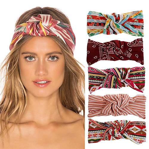 Fabric Headbands Durag Sports Adjustable Bowknot For Holiday Street Bohemian Style Sporty claret Retro Red Navy 1 Piece / Women's
Fabric Headbands Durag Sports Adjustable Bowknot For Holiday Street Bohemian Style Sporty claret Retro Red Navy 1 Piece / Women's
