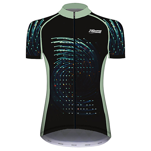 21Grams Women's Short Sleeve Cycling Jersey Black / Green Polka Dot Geometic Bike Jersey Top Mountain Bike MTB Road Bike Cycling UV Resistant Breathable Quick Dry Sports Clothing Apparel / Stretchy
21Grams Women's Short Sleeve Cycling Jersey Black / Green Polka Dot Geometic Bike Jersey Top Mountain Bike MTB Road Bike Cycling UV Resistant Breathable Quick Dry Sports Clothing Apparel / Stretchy