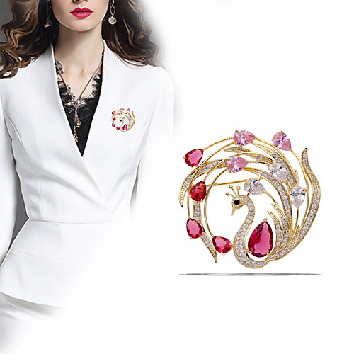 Women's Brooches Bird Sweet Gold Plated Brooch Jewelry Gold Flamingo For Gift Formal Evening Wedding Party
Women's Brooches Bird Sweet Gold Plated Brooch Jewelry Gold Flamingo For Gift Formal Evening Wedding Party
