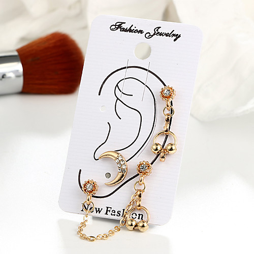 Women's Earrings Holiday Wedding Birthday Romantic Earrings Jewelry Gold For Date Street Festival 1 set
Women's Earrings Holiday Wedding Birthday Romantic Earrings Jewelry Gold For Date Street Festival 1 set