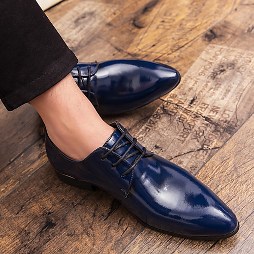 Men's PU Spring & Summer Classic Oxfords Red / Blue / Brown 
Men's PU Spring & Summer Classic Oxfords Red / Blue / Brown