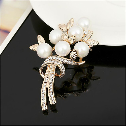 Women's Cubic Zirconia Brooches Classic Roses Stylish Simple Classic Brooch Jewelry Gold Silver For Party Gift Daily Work Festival
Women's Cubic Zirconia Brooches Classic Roses Stylish Simple Classic Brooch Jewelry Gold Silver For Party Gift Daily Work Festival