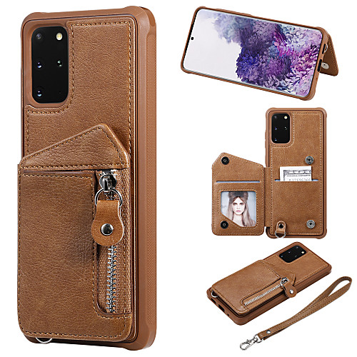 Case For Samsung Galaxy Galaxy S10 / Galaxy S10 Plus / Galaxy S10 E Wallet / Card Holder / Shockproof Back Cover Solid Colored PU Leather
Case For Samsung Galaxy Galaxy S10 / Galaxy S10 Plus / Galaxy S10 E Wallet / Card Holder / Shockproof Back Cover Solid Colored PU Leather