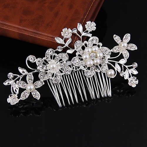 Women's Hair Combs Hair Jewelry For Wedding Birthday Wedding Alloy Silver Golden 1pc
Women's Hair Combs Hair Jewelry For Wedding Birthday Wedding Alloy Silver Golden 1pc