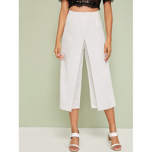 Women's Wide Leg Pants Loose High Waist Solid Pants Casual Vertical Soft Pleated Pant Trousers Femme
Women's Wide Leg Pants Loose High Waist Solid Pants Casual Vertical Soft Pleated Pant Trousers Femme