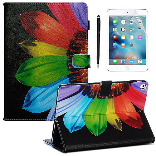 Case & 1pcs Stylus pen & 1pcs Screen Protect For Apple iPad Pro 11''2018/ New Air(2019) /10.2''(2019)/10.5 with Stand / Flip / Ultra-thin Back Cover Colorful Flower PU Leather
Case & 1pcs Stylus pen & 1pcs Screen Protect For Apple iPad Pro 11''2018/ New Air(2019) /10.2''(2019)/10.5 with Stand / Flip / Ultra-thin Back Cover Colorful Flower PU Leather
