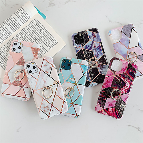 Case For Apple iPhone 11 / iPhone 11 Pro / iPhone 11 Pro Max Shockproof / Plating / Ring Holder Back Cover Marble TPU
Case For Apple iPhone 11 / iPhone 11 Pro / iPhone 11 Pro Max Shockproof / Plating / Ring Holder Back Cover Marble TPU