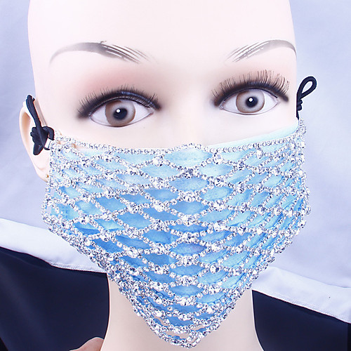 Alloy Face Chain Crystal / Rhinestone Style Decoration Half Face For Party Evening Holiday Luxury Boho Silver / Women's
Alloy Face Chain Crystal / Rhinestone Style Decoration Half Face For Party Evening Holiday Luxury Boho Silver / Women's