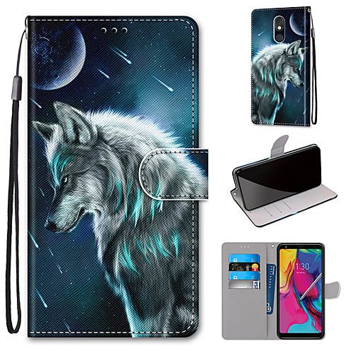 Case For Motorola Moto G8 Play / Moto G8 Plus / MOTO E6 plus Wallet / Card Holder / with Stand Full Body Cases Wolf PU Leather / TPU for MOTO E6 Play / MOTO G7 / MOTO G7 Plus
Case For Motorola Moto G8 Play / Moto G8 Plus / MOTO E6 plus Wallet / Card Holder / with Stand Full Body Cases Wolf PU Leather / TPU for MOTO E6 Play / MOTO G7 / MOTO G7 Plus