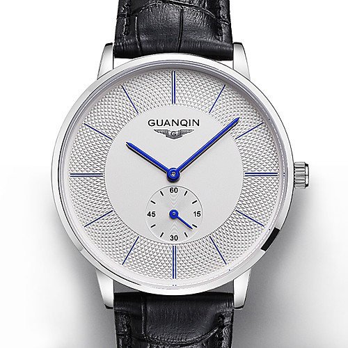 GUANQIN Men's Digital Watch Japanese Quartz Formal Style Genuine Leather Black 30 m Casual Watch Analog - Digital Fashion - WhiteBlue BlackGloden WhiteGolden Two Years Battery Life
GUANQIN Men's Digital Watch Japanese Quartz Formal Style Genuine Leather Black 30 m Casual Watch Analog - Digital Fashion - WhiteBlue BlackGloden WhiteGolden Two Years Battery Life