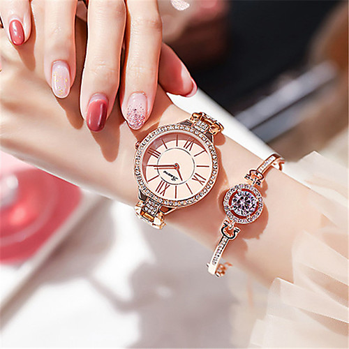 Women's Quartz Watches Luxury Fashion Alloy Chinese Quartz Rose Gold WhiteGolden Silver Water Resistant / Waterproof 30 m Analog - Digital One Year Battery Life
Women's Quartz Watches Luxury Fashion Alloy Chinese Quartz Rose Gold WhiteGolden Silver Water Resistant / Waterproof 30 m Analog - Digital One Year Battery Life