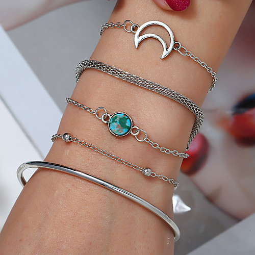 Women's Bracelet Classic Wedding Birthday Vintage Theme European Trendy Casual / Sporty Ethnic French Alloy Bracelet Jewelry Silver For Date Festival
Women's Bracelet Classic Wedding Birthday Vintage Theme European Trendy Casual / Sporty Ethnic French Alloy Bracelet Jewelry Silver For Date Festival