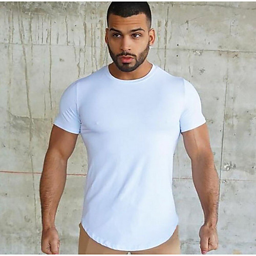 Men's Solid Colored T-shirt - Cotton Daily Round Neck White / Black / Red / Short Sleeve
Men's Solid Colored T-shirt - Cotton Daily Round Neck White / Black / Red / Short Sleeve
