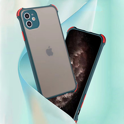 Case For Apple iPhone 11 / iPhone 11 Pro / iPhone 11 Pro Max Shockproof / Frosted / Transparent Back Cover Tile / Transparent / Solid Colored TPU / PC 
Case For Apple iPhone 11 / iPhone 11 Pro / iPhone 11 Pro Max Shockproof / Frosted / Transparent Back Cover Tile / Transparent / Solid Colored TPU / PC