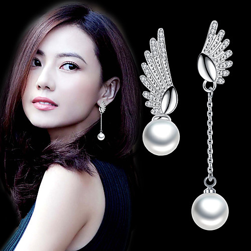 Women's Hoop Earrings Earrings Classic Fashion Punk Trendy Romantic Sweet Cute Imitation Pearl Earrings Jewelry Silver For Gift Date Street Birthday Festival 1 Pair
Women's Hoop Earrings Earrings Classic Fashion Punk Trendy Romantic Sweet Cute Imitation Pearl Earrings Jewelry Silver For Gift Date Street Birthday Festival 1 Pair