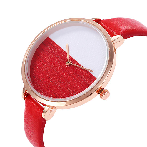 Men's Dress Watch Quartz Stylish Leather Black / White Casual Watch Analog Casual Fashion - Blushing Pink Red Blue One Year Battery Life
Men's Dress Watch Quartz Stylish Leather Black / White Casual Watch Analog Casual Fashion - Blushing Pink Red Blue One Year Battery Life