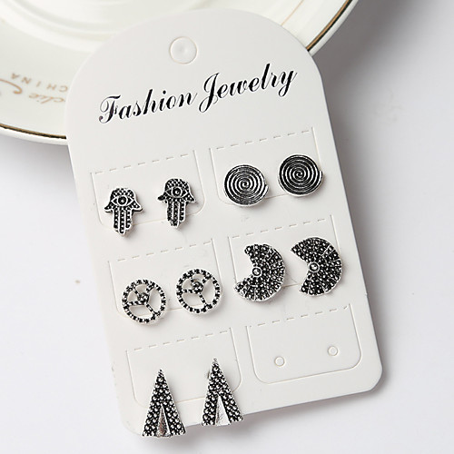 Women's Earrings Holiday Wedding Birthday Romantic Earrings Jewelry Silver For Date Street Festival 1 set
Women's Earrings Holiday Wedding Birthday Romantic Earrings Jewelry Silver For Date Street Festival 1 set