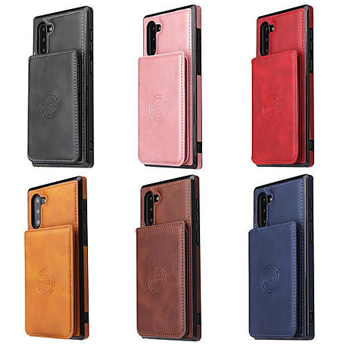 Case For Samsung Galaxy S10/S10 Plus/S20/S20Plus/S20Ultra/NOTE10/NOTE10 Pro Wallet / Card Holder / Shockproof Back Cover Solid Colored PU Leather
Case For Samsung Galaxy S10/S10 Plus/S20/S20Plus/S20Ultra/NOTE10/NOTE10 Pro Wallet / Card Holder / Shockproof Back Cover Solid Colored PU Leather