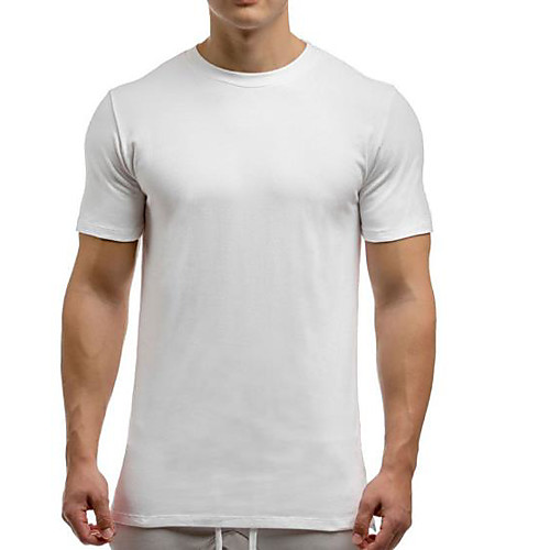 Men's Graphic Solid Colored T-shirt Daily Round Neck Wine / White / Black / Blue / Red / Yellow / Navy Blue / Gray / Short Sleeve
Men's Graphic Solid Colored T-shirt Daily Round Neck Wine / White / Black / Blue / Red / Yellow / Navy Blue / Gray / Short Sleeve