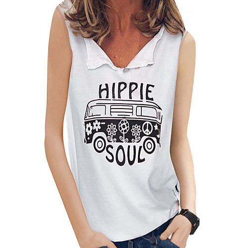 Women's Daily T-shirt - Letter Print Yellow 
Women's Daily T-shirt - Letter Print Yellow