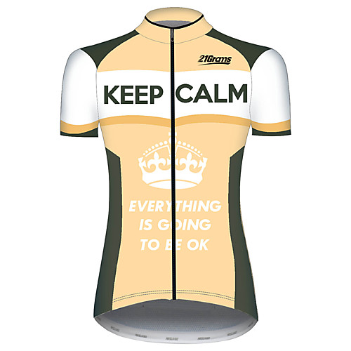 21Grams Women's Short Sleeve Cycling Jersey OrangeWhite Patchwork Novelty Crown Bike Jersey Top Mountain Bike MTB Road Bike Cycling UV Resistant Breathable Quick Dry Sports Clothing Apparel
21Grams Women's Short Sleeve Cycling Jersey OrangeWhite Patchwork Novelty Crown Bike Jersey Top Mountain Bike MTB Road Bike Cycling UV Resistant Breathable Quick Dry Sports Clothing Apparel