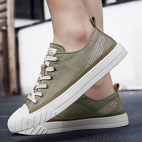Men's Spring & Summer Casual Daily Sneakers Nylon Almond / Black / Khaki
Men's Spring & Summer Casual Daily Sneakers Nylon Almond / Black / Khaki