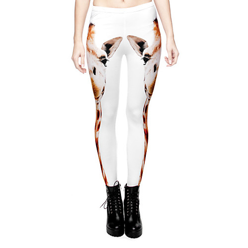 Women's Sports / Yoga Sporty / Basic Legging - Print, Print Mid Waist White One-Size
Women's Sports / Yoga Sporty / Basic Legging - Print, Print Mid Waist White One-Size