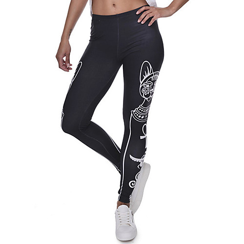 Women's Sports / Yoga Sporty / Basic Legging - Print, Print Mid Waist Black One-Size
Women's Sports / Yoga Sporty / Basic Legging - Print, Print Mid Waist Black One-Size
