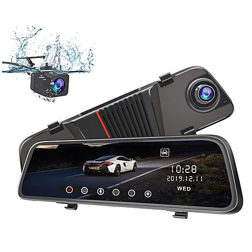 JUNSUN Junsun H11 1080p Full HD / HD Car DVR 170 Degree Wide Angle CMOS 10 inch IPS Dash Cam with Night Vision / G-Sensor / Parking Monitoring 4 infrared LEDs Car Recorder / motion detection / WDR
JUNSUN Junsun H11 1080p Full HD / HD Car DVR 170 Degree Wide Angle CMOS 10 inch IPS Dash Cam with Night Vision / G-Sensor / Parking Monitoring 4 infrared LEDs Car Recorder / motion detection / WDR