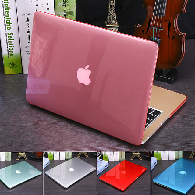 MacBook Etuis Couleur Pleine PVC pour MacBook Air 13 pouces / Nouveau MacBook Pro 13 pouces / Nouvea