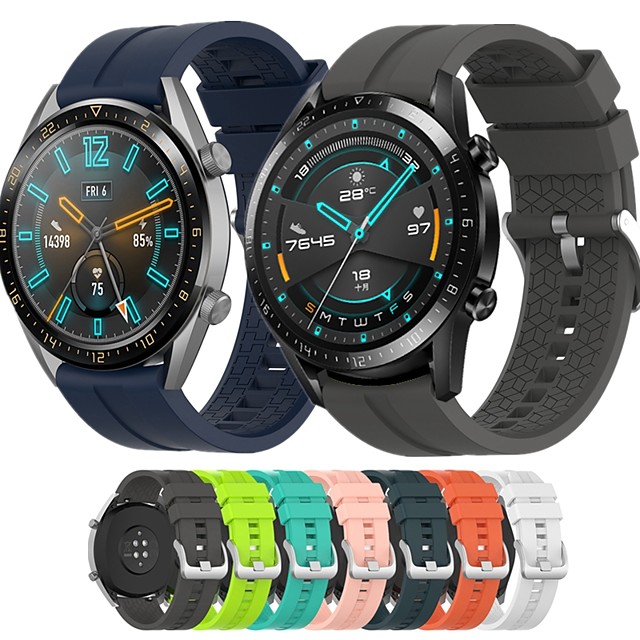1 pcs Bracelet de montre connectée pour Huawei Montre Huawei GT Montre Huawei GT 2 Bracelet Sport Bo