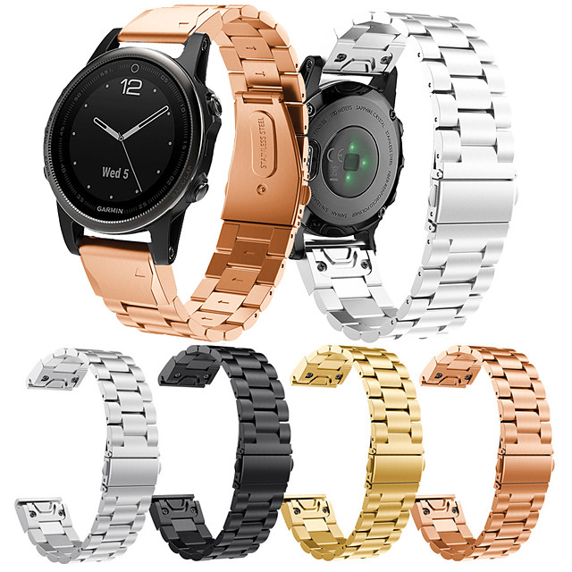 1 pcs Bracelet de montre connectée pour Garmin Fenix 5s Fenix 5S Plus Fenix6s Fenix6s Pro Boucle Cla
